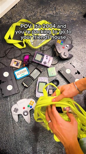 ahhh such simpler times... #JanSport #nostalgia #vintagetech #playdate #throwback