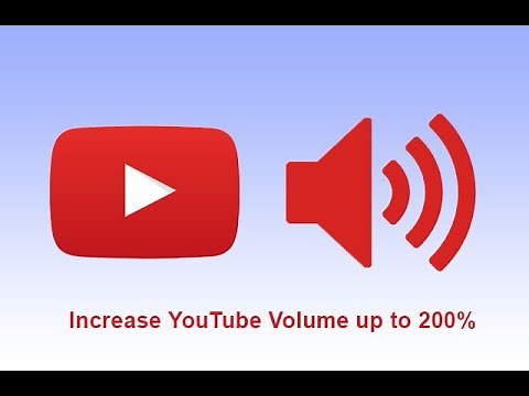 How to Increase YouTube Video Volume up to 200%