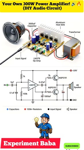This DIY Circuit Can Shake Your Room! 🔈💥