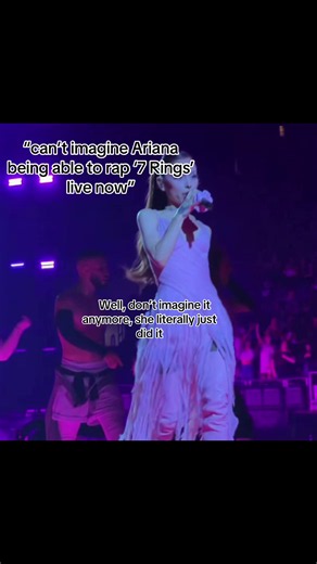 The video from the concert isn’t mine !! #foryou #fyp #arianagrande #7rings #dlaciebie @arianagrande