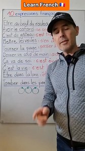 10 idiomatic French expressions👍🇨🇵 | Learn French with Moh and Alain #apprendrelefrançais #frenchlanguage #speakfrench #learnfrench | OuiTeach & French Becomes Easy