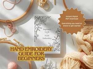 Beginner Embroidery Guide – 27 Page Printable PDF - Etsy