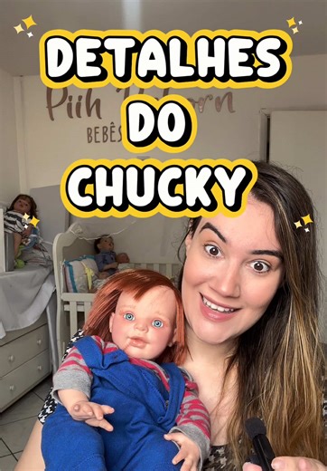 Detalhes do boneco CHUCKY: Você teria medo?