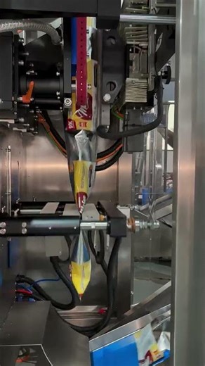 Automatic Chips Packing Machine | High Speed Packaging Process.! #$short video
