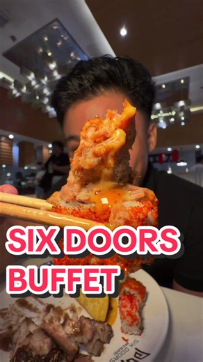Six Doors Buffet Uptown: International Samgyup & Hot Pot for ₱1,000