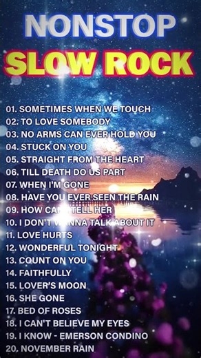 Nonstop Slow Rock #relaxingmusic #goldenmemories #goldenmemoriesmusic #musicplaylist #nostalgicmusic