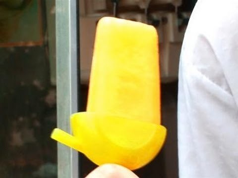 How To Make The Perfect Orange Ice Lollies