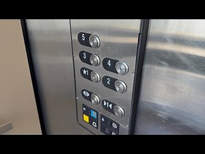 Weirdly Modded OTIS Series 1 Hydraulic Elevator @ Casco Bay Parking Garage, Portland, Maine