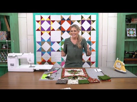 REPLAY: Make a Festive Christmas Tree Wallhanging with Missouri Star