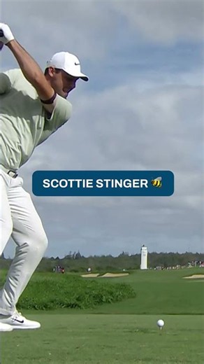 A thing of beauty from Scottie Scheffler 🤩