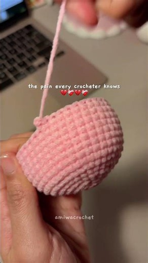 crochet frogging ❤️‍🩹