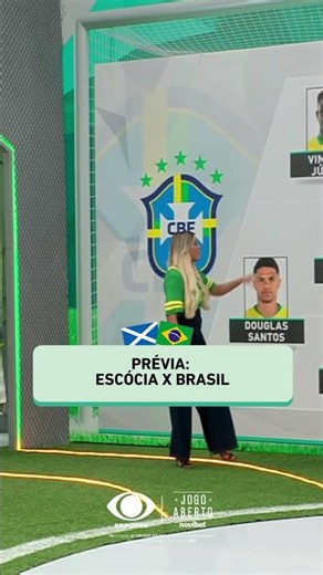 PROVÁVEL ESCALAÇÃO DO BRASIL CONTRA A ESCÓCIA | Prévia Jogo Aberto