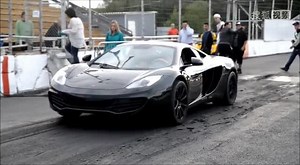 迈凯轮MP4-12C 1/8英里加速6.710秒创世界纪录
