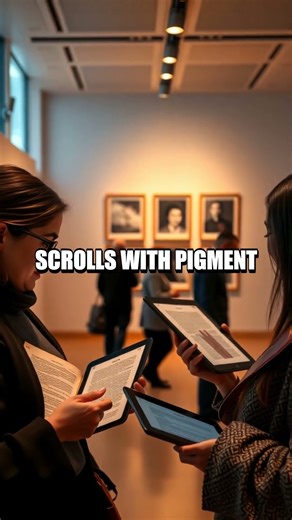 Uncharted Echoes of AI Created Masterpieces