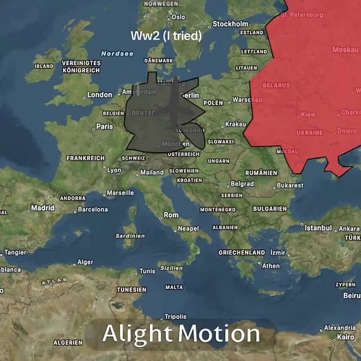 WW2 Map of Chechnya