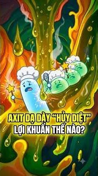 How Stomach Acid "Destroys" Probiotics? ....#gaubuaday #chinesecartoon