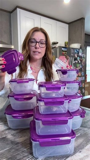 They happen with the right containers — this 12 piece Lock and Lock set gives you every size you