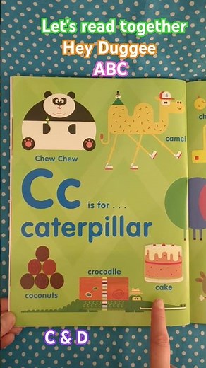 Let's read together a Hey Duggee sticker Book ABC #readalong #heyduggee #kidsbooks #abc #alphabet