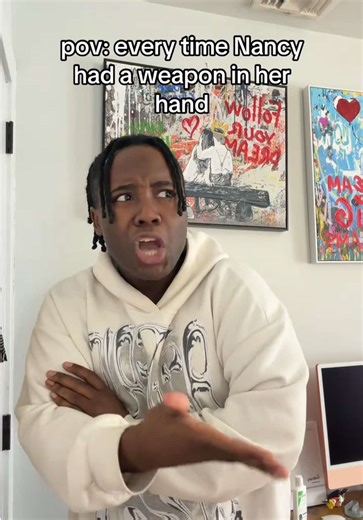 why was Nancy so trigger happy in ep. 5?! 😭😭 #strangerthings #strangerthings5