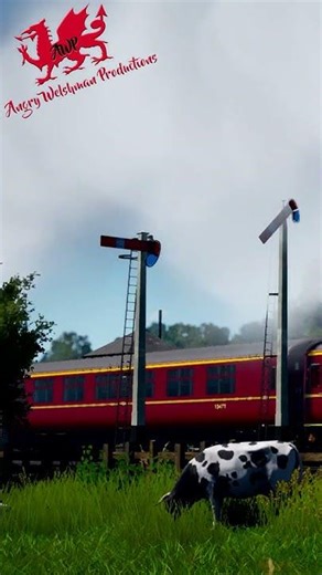 [#TSW Shorts 04] - #Wonders of Sodor. Flying Scotsman thunders across Dairy crossing, on the NWR.