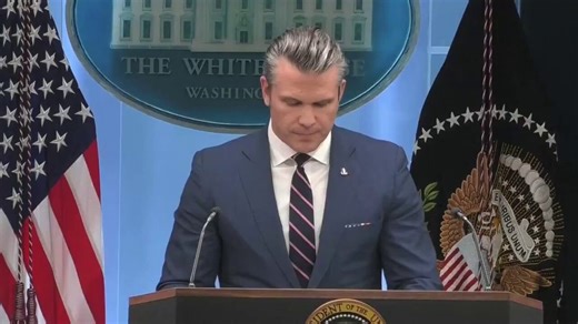 Hegseth On the rescued pilot:His first message was simple and it was powerful, he sent a message “God is Good.”