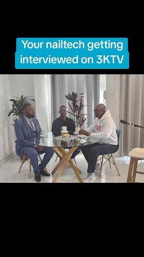 Thank you for having me 3Ktv Zimbabwe #nailtech #interview | Kennie The Nail Tech