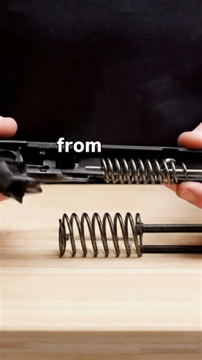 Mechanical Engineering Breakdown: Understanding Pistol Component Assembly #viral #funny #education