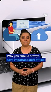 Why you should always save important stuff offline