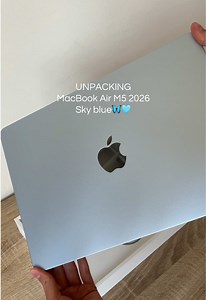 My first MacBook🩵 #macbook #macbookair #unpaking #apple #laptop | Macbook Air