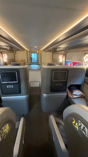 Take a closer look at the luxurious interior of the latest unit of the sinar jaya double decker bus