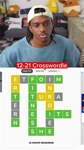 Wow, I’m COOKED #wordletok #wordgames #connections #wordle #crosswordle