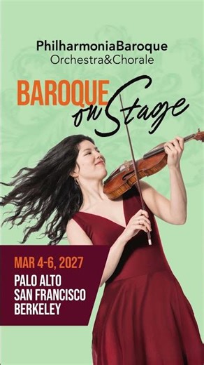 The 2026/27 season is here — a bold new chapter for Philharmonia Baroque