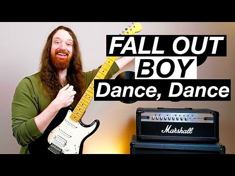 Dance, Dance by Fall Out Boy - Guitar Lesson & Tutorial