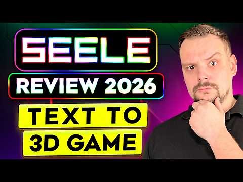 Seele AI Review - 2026 | I Made a 3D Game Using Only a Text Prompt