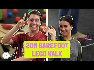 20M BAREFOOT LEGO WALK | Preschool & Primary | KidzlifeTV