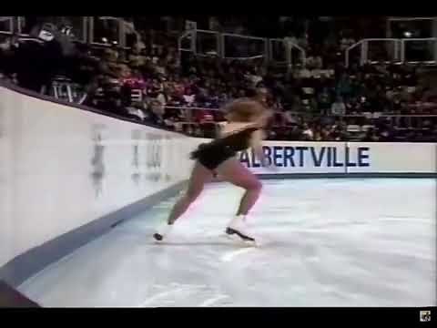 Tonya harding (usa) triple axel attemp (landed) montage