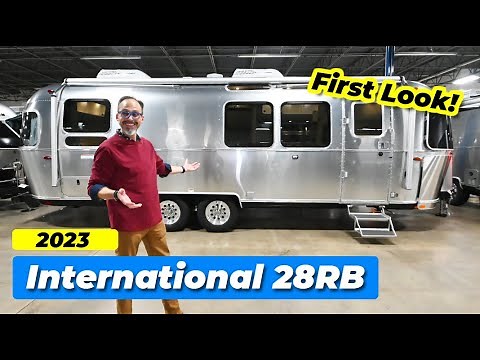 The Perfect RV for Traveling Families! | 2023 Airstream RV International 28RB Twin