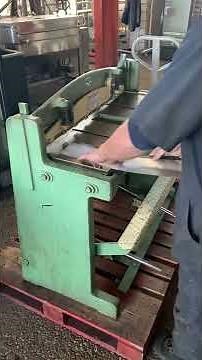 Pexto 137-L Foot Shear demo