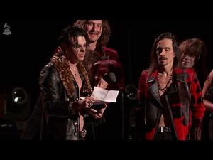 YUNGBLUD Wins BEST ROCK PERFORMANCE | 2026 GRAMMYs Acceptance Speech