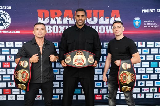 „Dracula Boxing Show". Benny Adegbuyi revine în ring la Brașov pentru centura IBA Internațional la box