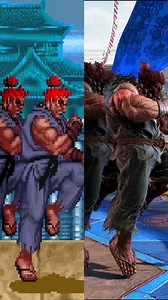Akuma SF2 vs SF6 moves | Arino Games