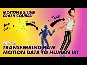Motionbuilder Mocap CRASHCOURSE - 02 - Transferring Raw Motion Data to HIK