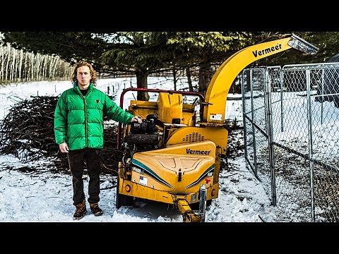 Vermeer BC600XL Wood Chipper Review