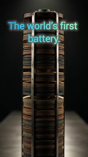 The First Battery Was Just a Stack of Metal 😳
