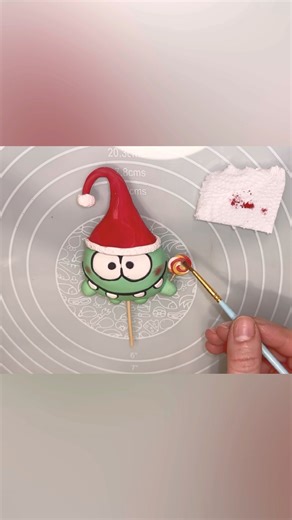 Om Nom but make it Christmas 🎄