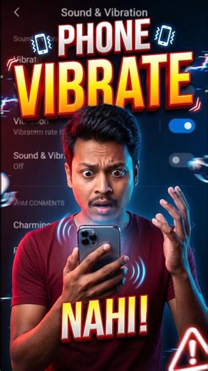 👉 Phone Vibrate Nahi Kar Raha? Ye Setting ON Karo! 🔥