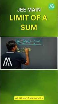 Limit of a Sum 🔥 | Full Concept + Questions | Sunder Sir