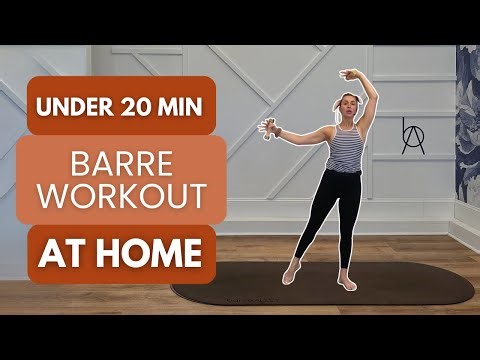 Under 20 Minute Intense Barre Workout To BURN FAT & TONE 🔥💥