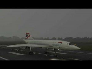 Microsoft Flight Simulator Just Flight DEC DESIGNS CONCORDE Nose adjustment showcase