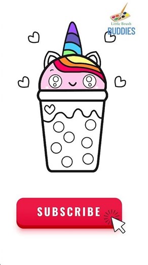 Cute Pony Horse Juice Bottle Drawing 🧃💖 #Shorts #Cutedrawing #KidsArt